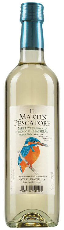 Merlot DOC Il Martin Bianco Svizzero Pescatore Matasci 