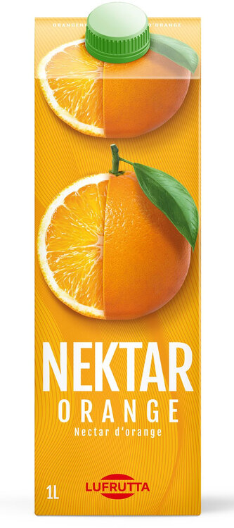 Lufrutta Orangen-Nektar 12-Pack 1 L Tetra Edge