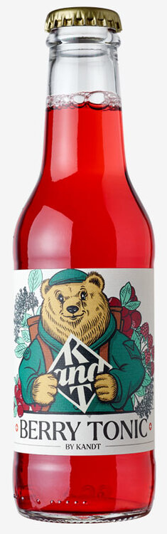 Kandt Berry Tonic Water 20 cl Glas EW (auf Anfrage)