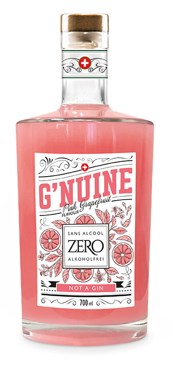 G'Nuine Zero Pink Grapefruit alkoholfrei <0.5% Vol. not a Gin