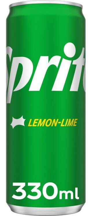Sprite 33 cl Dosen (hoch) 6-Pack (auf Anfrage)