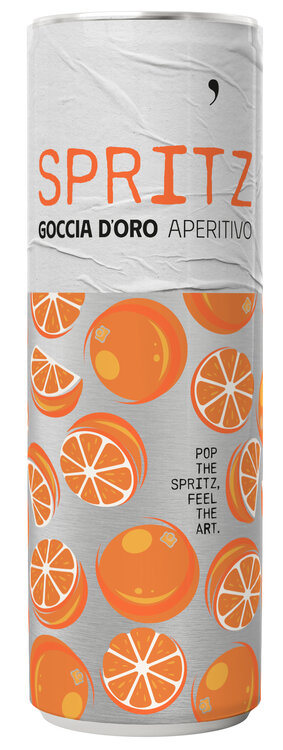 Spritz Goccia d'Oro Aperitivo 25 cl Dose (auf Anfrage)