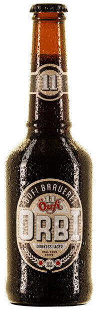 Öufi-Bier Orbi dunkles Lager 33 cl 20er Harass (auf Anfrage)
