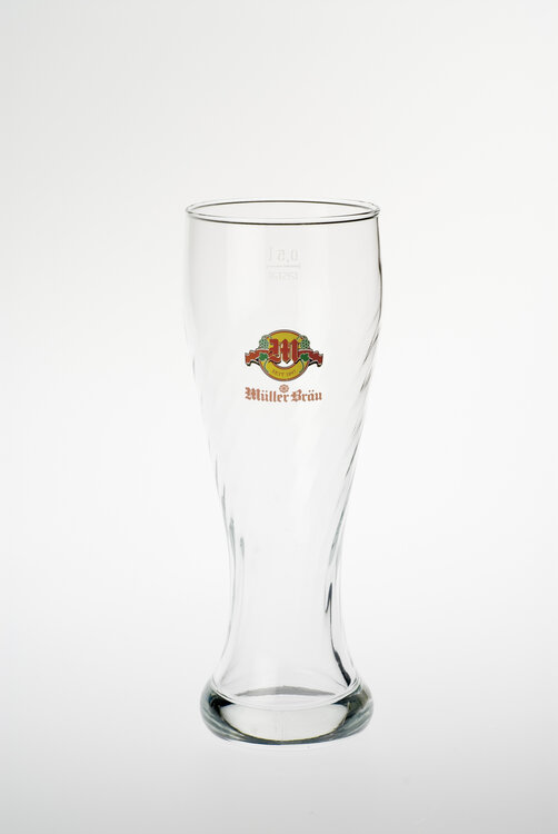 Glas Weizenbier Ranft Müller Bräu 5dl (ersetzt das Weizenglas Loisach) 