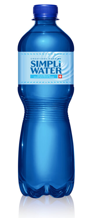Simpli Water Blau ohne Kohlensäure 50 cl PET EW 6-Pack 