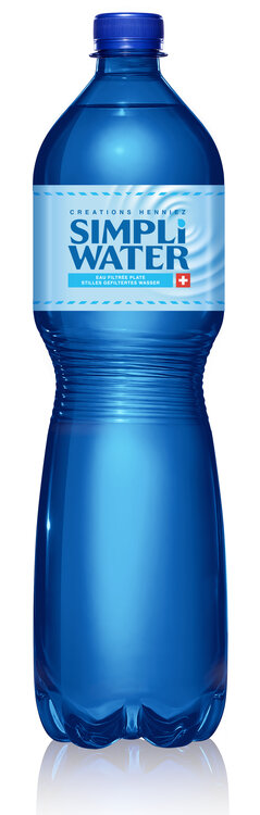 Simpli Water Blau ohne Kohlensäure 1.5 L PET EW 6-Pack 
