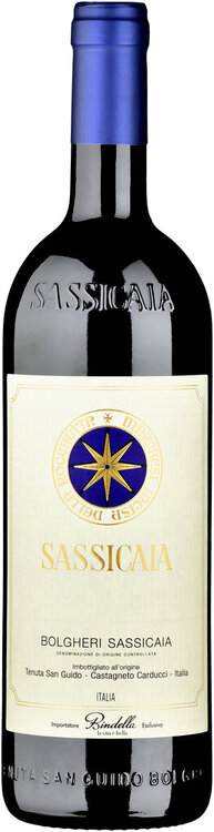 Sassicaia Bolgheri DOC Tenuta San Guido NETTO (100 Punkte Robert Parker) 