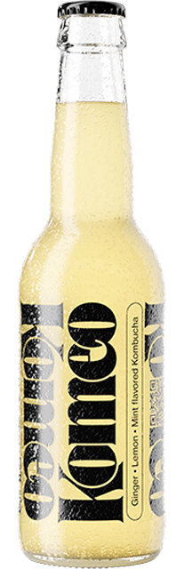Komeo Kombucha Ingwer Zitrone Minze EW Flasche 6-Pack