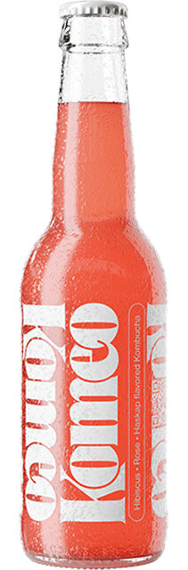 Komeo Kombucha Hibiscus Rose Haskap EW Flasche 6-Pack