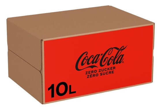 Coca-Cola Zero Bag in Box Konzentrat 10 L EW (=90 Liter)