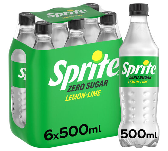 Sprite Zero Lemon-Lime 50 cl PET 6-Pack (auf Anfrage - kein Rückgaberecht)