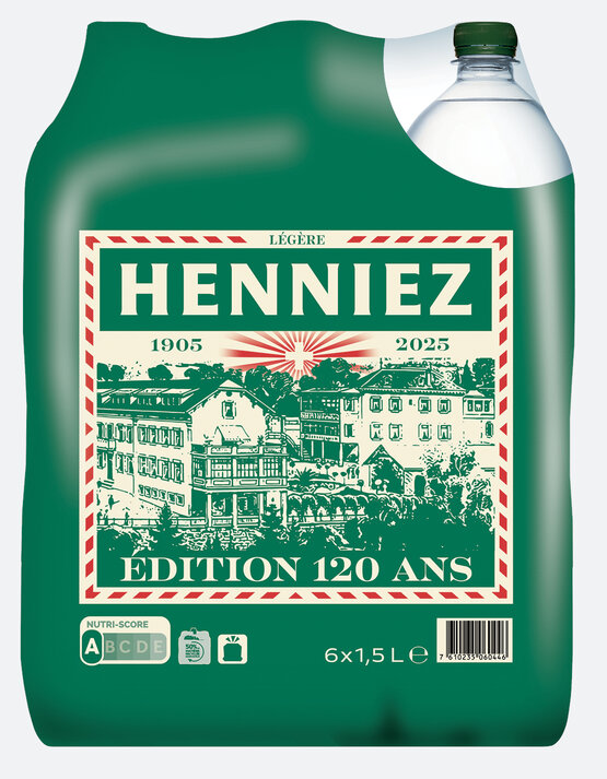 Henniez grün 1.5 L PET EW 6-Pack wenig Kohlensäure (Zur Zeit nicht Verfügbar)