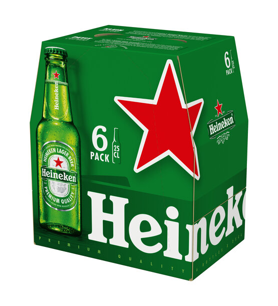 Heineken 25 cl 6-Pack EW