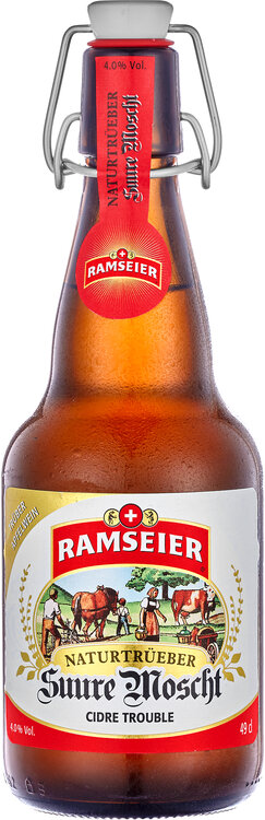 Ramseier Suure Moscht naturtrüb 4,0% vol. 49 cl Bügelflasche Depot -.50