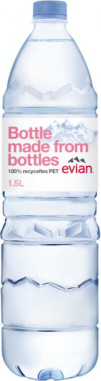 Evian 6er Harass 1.5 L PET EW Har. Depot 5.-