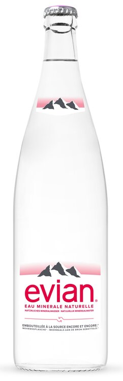 Evian 100 cl Flaschendepot -.50