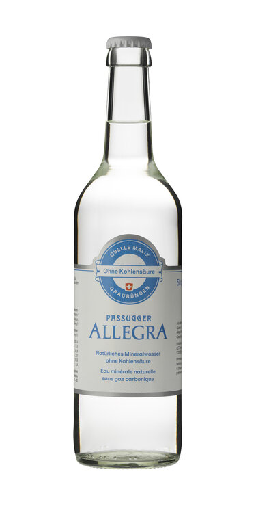 Allegra Mineral ohne Kohlensäure 50 cl Flaschendepot -.30