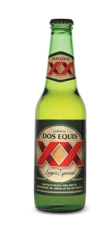 XX Dos Equis Lager Especial Beer EW Mexiko 
