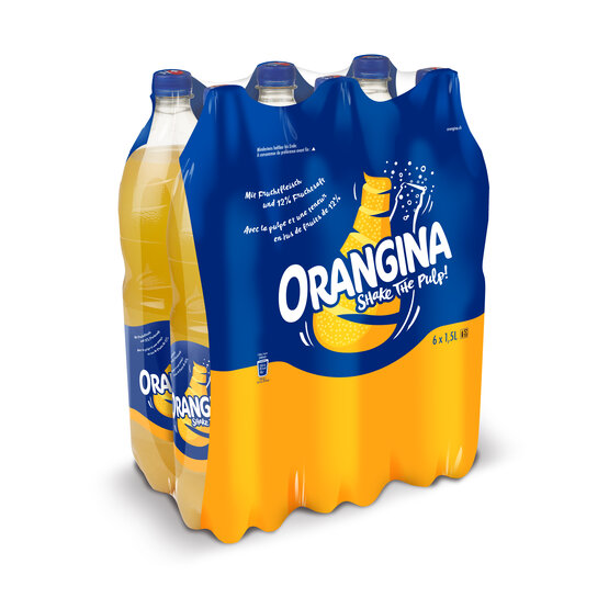 Orangina gelb 1.5 L PET EW 6-Pack