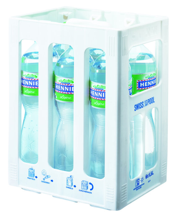 Henniez grün 1.5 L PET EW wenig Kohlensäure Har. Dep. 5.-