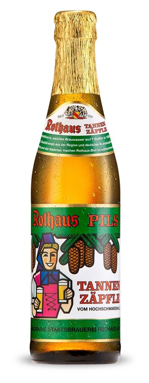 Tannen Zäpfle 33 cl 24er Harass Rothaus Bräu