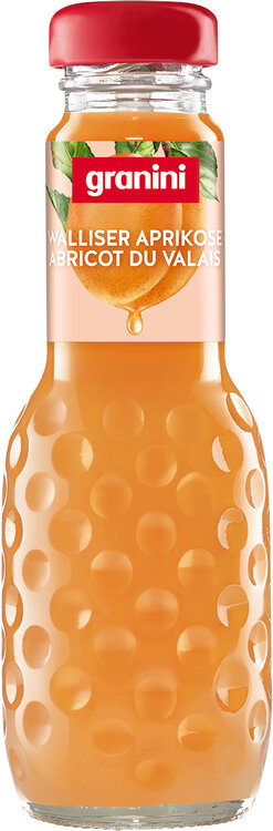 Granini Walliser Aprikosen Nektar 2 dl Depot-Har. à 5.- Einwegfl.