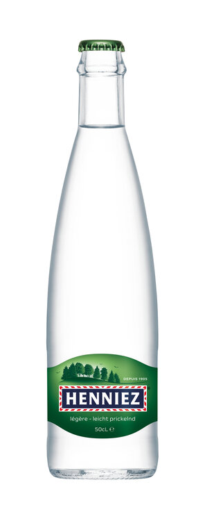 Henniez grün 50 cl wenig Kohlensäure Flaschendepot -.30
