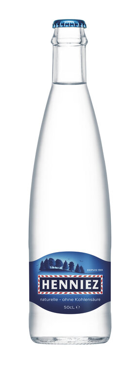 Henniez blau 50 cl ohne Kohlensäure Flaschendepot -.30