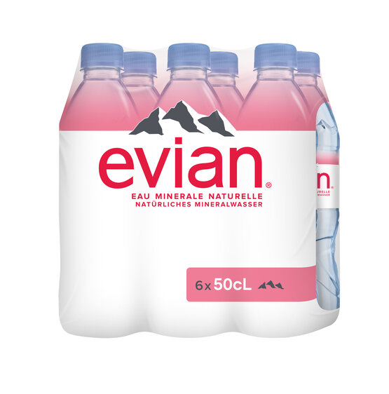 Evian 50 cl EW-PET 6-Pack