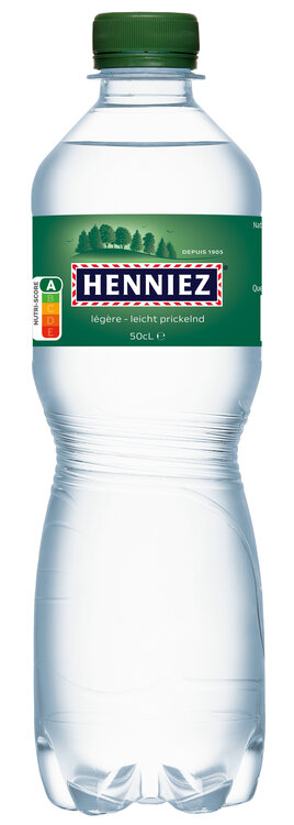 Henniez grün 50 cl PET EW 6-Pack wenig Kohlensäure