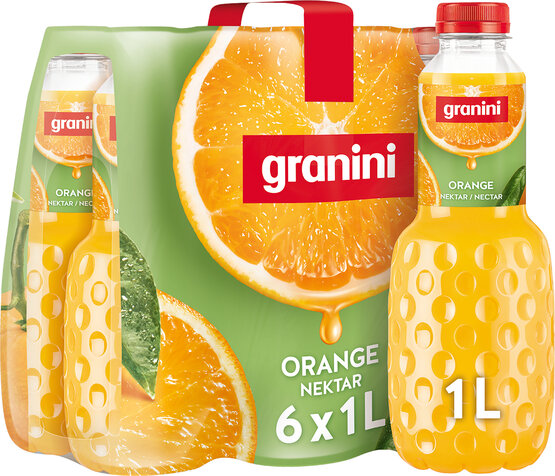 Granini Reiner Orangensaft ohne Fruchtfleisch EW PET