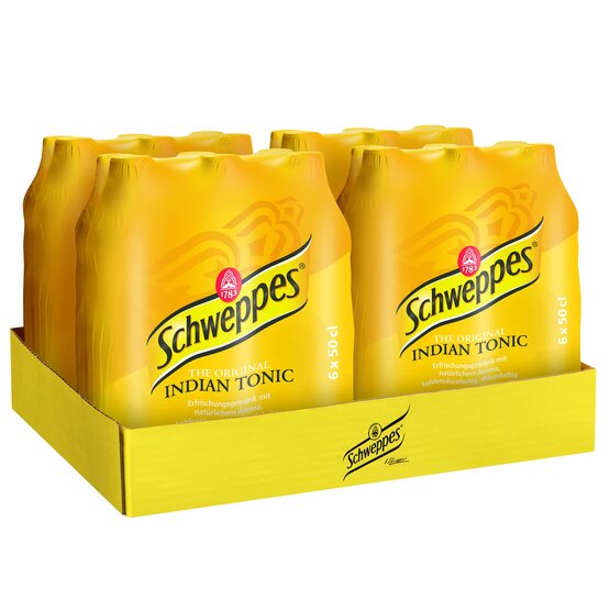 Schweppes Tonic 50 cl PET EW (6-Pack)