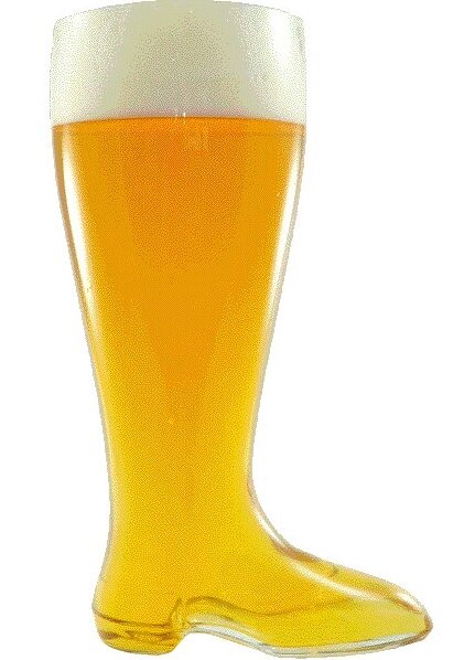Glas-Bierstiefel 2 L   (zur Zeit nicht lieferbar)
(Art. 100105)
