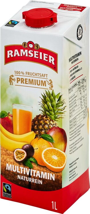 Ramseier Multivitamin Nektar 1 L Tetra Slim, Tetra Pak®