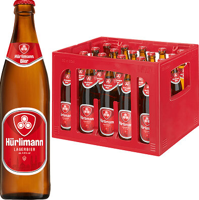 Hürlimann Lager 20er Harass 50cl