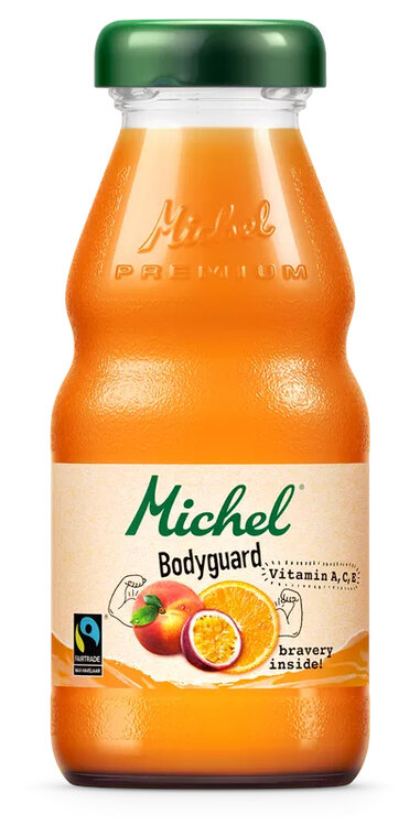 Michel Bodyguard Fairtrade ACE-Drink  Multivitamin Har.Depot Fr.5.- EW-Fl.