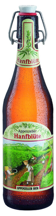 Appenzeller Hanfblüte Bügelflasche Depot -.50