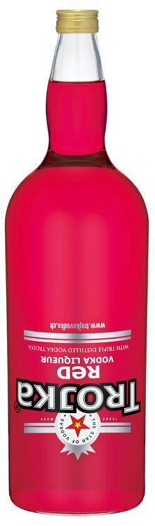 Trojka Red Vodka Liqueur 450 cl (solange Vorrat, wird nicht mehr als 450cl produziert)
