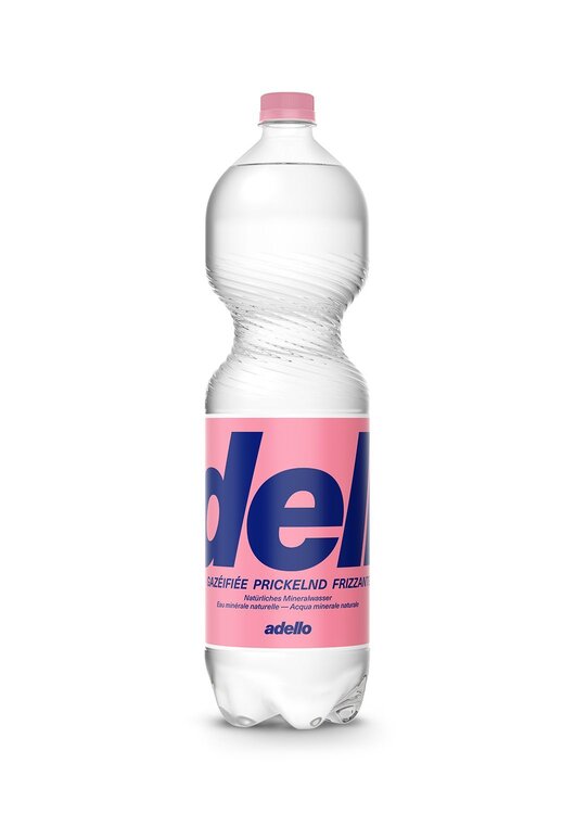 Adello Mineral prickelnd 1.5 L PET Har. Dep. 5.- EW-Flasche