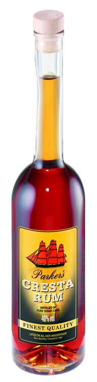 Rum Parkers Cresta brown Kleinflasche rund 20 cl