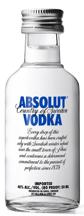 Vodka Absolut 5 cl Portion