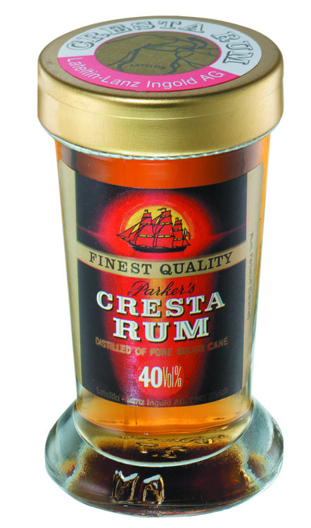 Rum Parkers Cresta 2 cl Portion Trinkglas