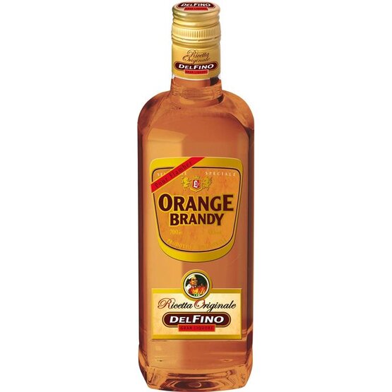 Orange Brandy DelFino Stock zum Flambieren