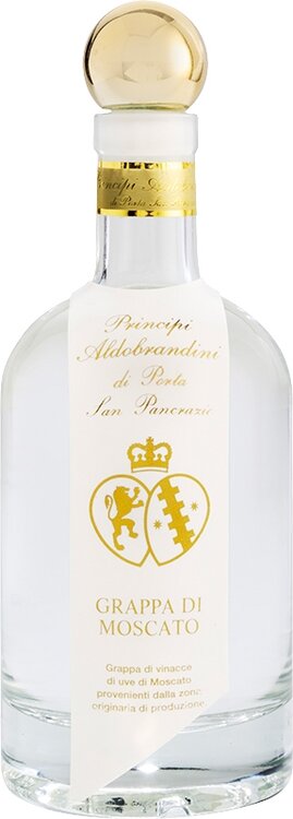 Grappa Moscato (klar) Aldobrandini