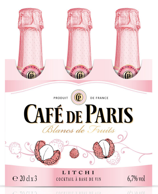 Café de Paris Litchi 20 cl France (Preis pro Flasche!) (solange Vorrat)