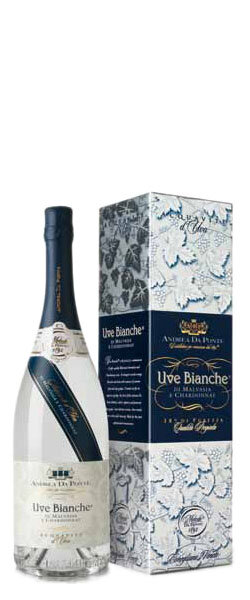 Grappa Uve Bianche Acquavite d' Uva Andrea da Ponte Malv./Chard.