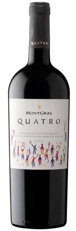 Quatro Red Blend of Colchagua
