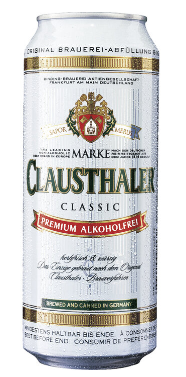Clausthaler alkoholfrei 0.5% 50 cl Dose (solange Vorrat)