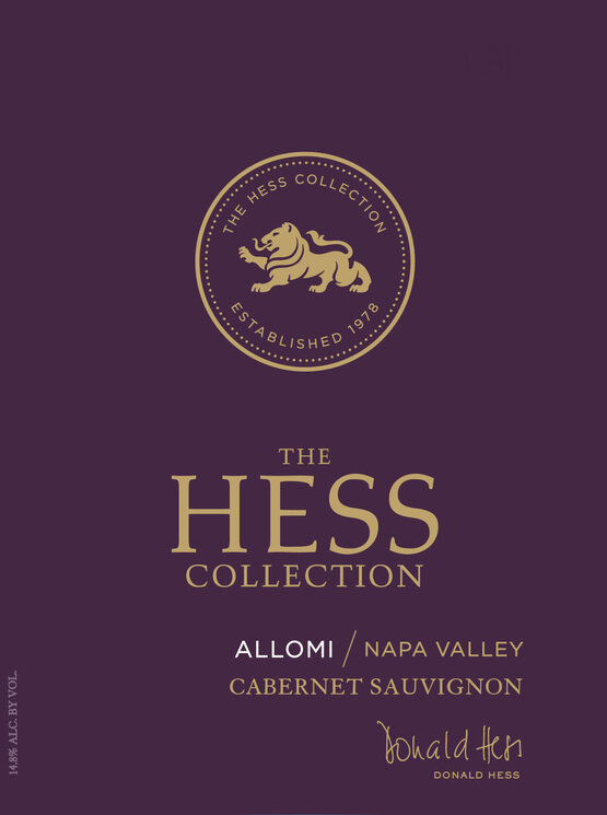 Cabernet-Sauvignon Hess Allomi Vineyard The Hess Collection Winery California