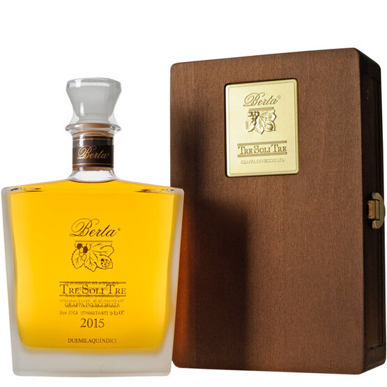 Grappa Berta Tre Soli Tre Nebbiolo da Barolo (Kistchen) 